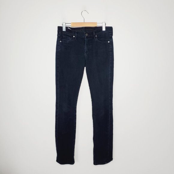 COH Elson Dark Wash Medium Rise Classic Straight Leg Jeans - Picture 3 of 13